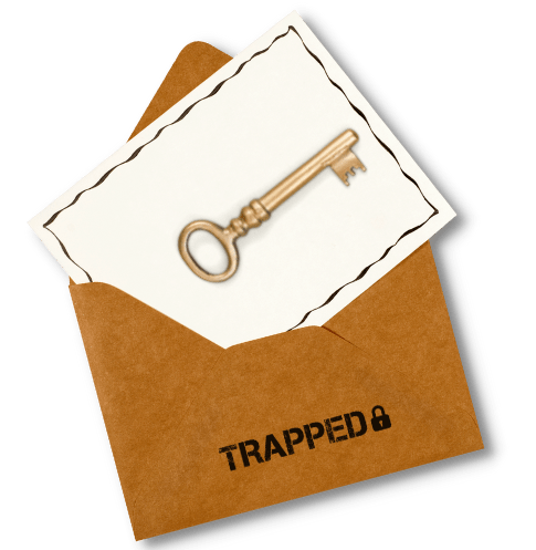 gift card escape room trapped
